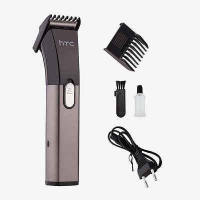 Picture of HTC AT-1107B Electric Rechargeable Professional Hair Beard Trimmer for Men