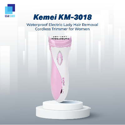 Picture of Kemei - Kemei Waterproof Electric Lady Shaver Hair Women