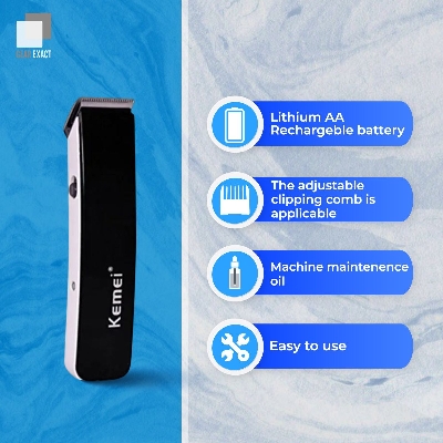 Picture of Kemei KM-3580 Multi-functional Titanium 4 in 1 Professional Hair Beard Clipper Trimmer for Men