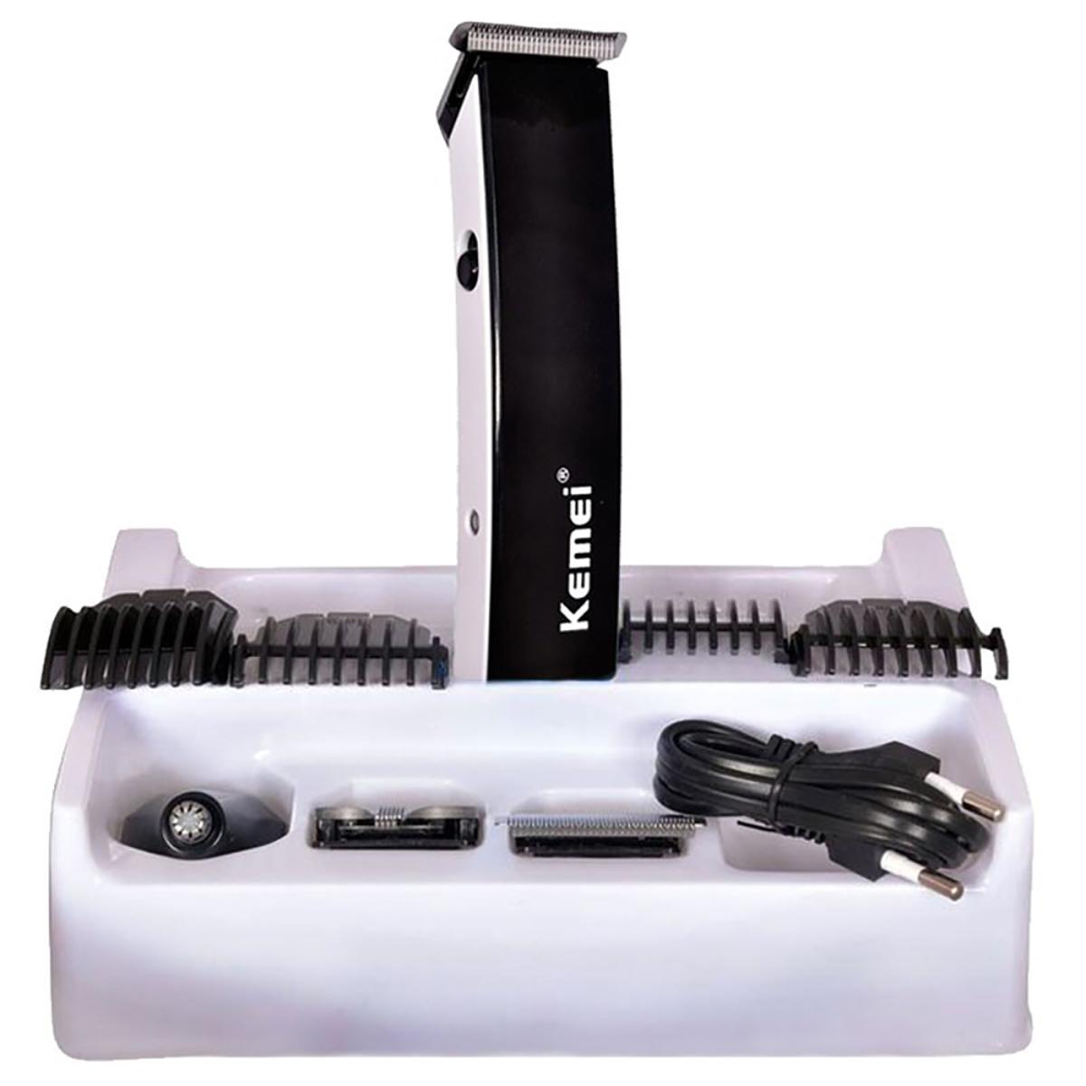 Picture of Kemei KM-3580 Multi-functional Titanium 4 in 1 Professional Hair Beard Clipper Trimmer for Men