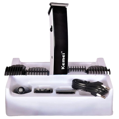 Picture of Kemei KM-3580 Multi-functional Titanium 4 in 1 Professional Hair Beard Clipper Trimmer for Men