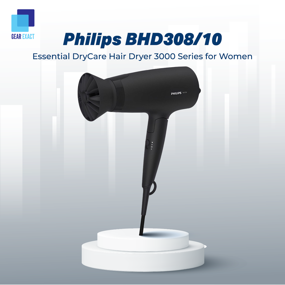 Picture of Philips BHD308/10 Essential DryCare Hair Dryer 3000 Series for Women