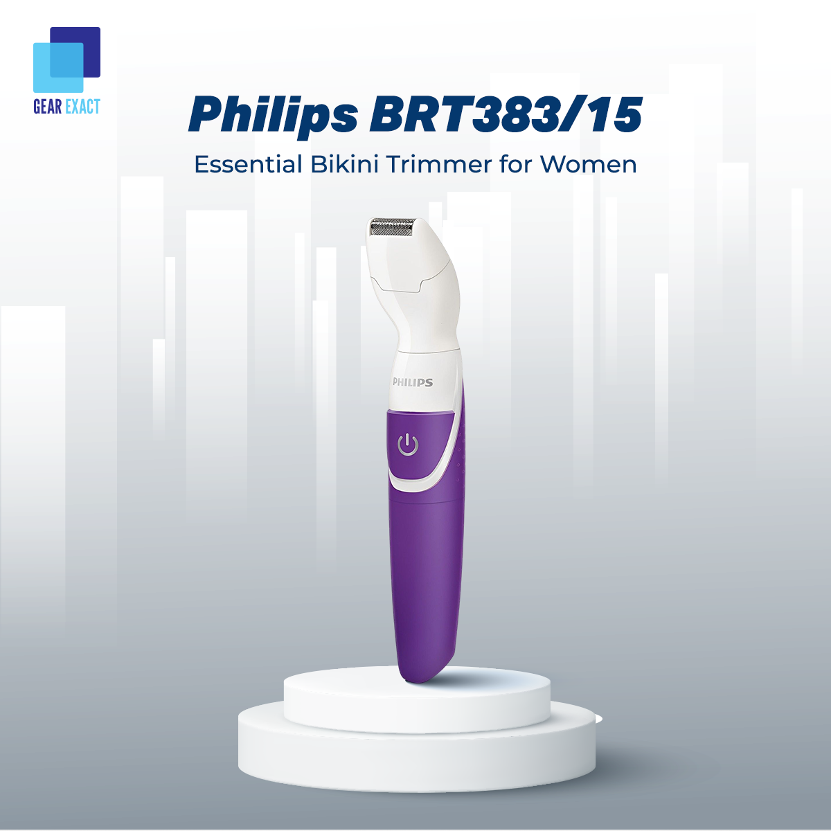 Picture of Philips BRT383/15 Essential Bikini Trimmer for Women