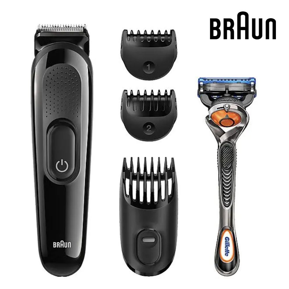 Picture of Braun SK3000 Styling Kit 4 in 1 Hair and Beard Trimmer for Men