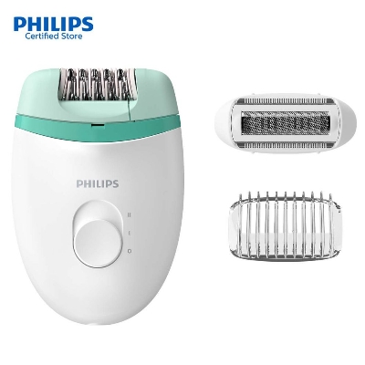Picture of Philips BRE245/00 Satinelle Essential Corded Compact Epilator and Shaver for Women