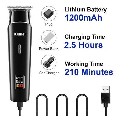 Picture of Kemei KM-1113 Hair Clipper and Beard Trimmer for Men