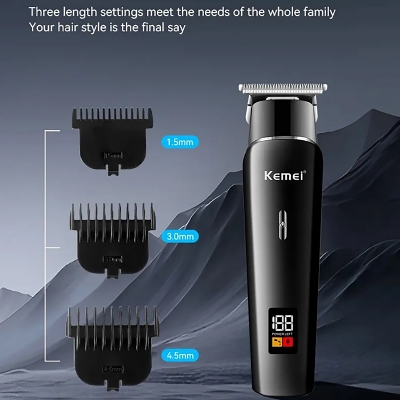 Picture of Kemei KM-1113 Hair Clipper and Beard Trimmer for Men