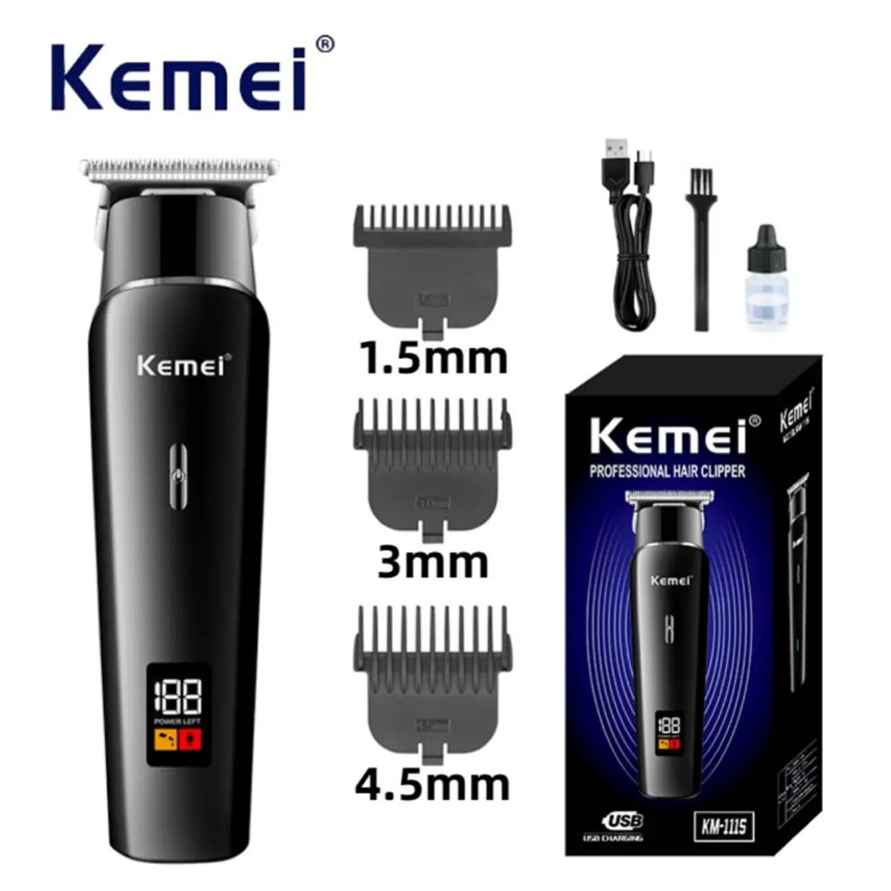 Picture of Kemei KM-1113 Hair Clipper and Beard Trimmer for Men