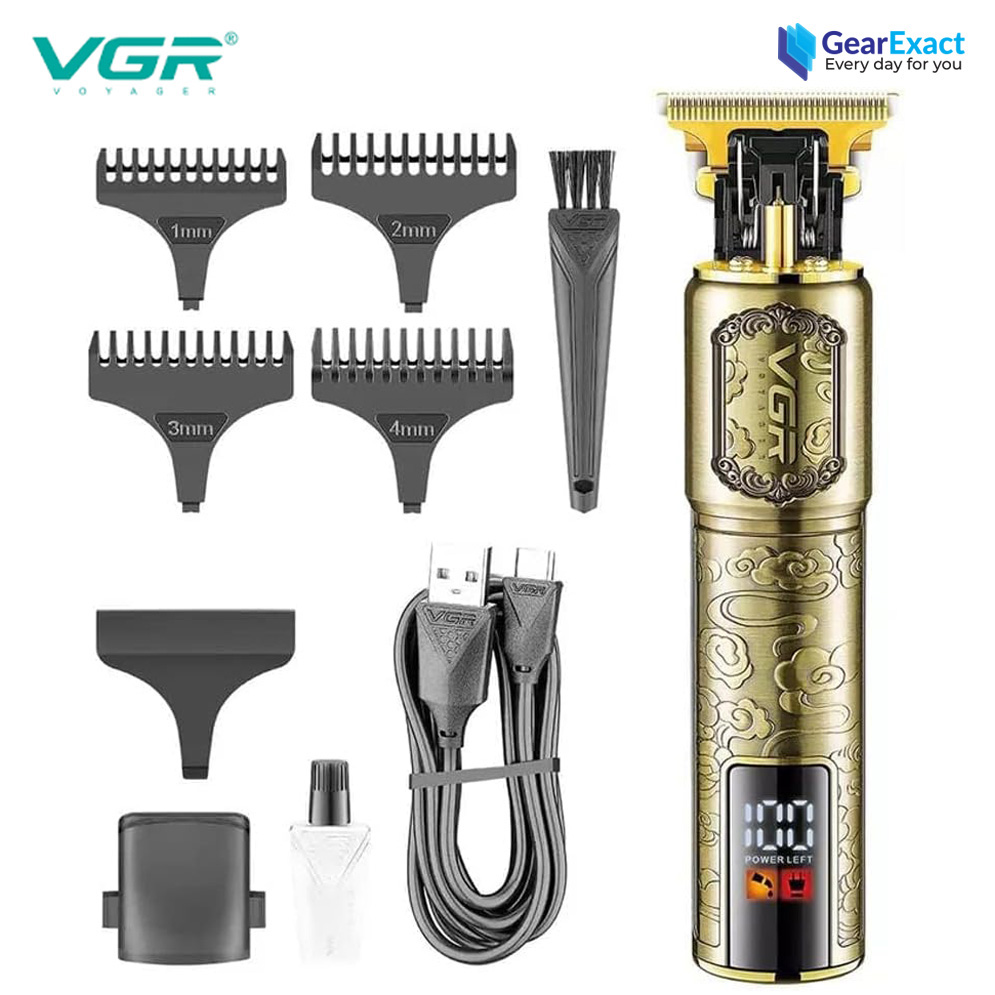 Picture of VGR V-073 Professional Hair Trimmer with LED Display for Men