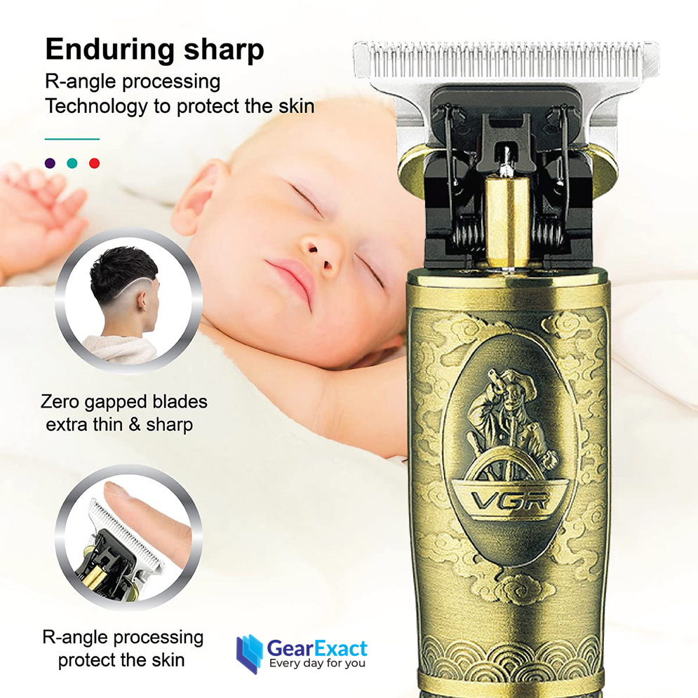 Picture of VGR V-091 Hair Clipper and Beard Trimmer with Digital Display for Men