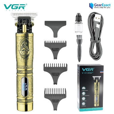 Picture of VGR V-091 Hair Clipper and Beard Trimmer with Digital Display for Men