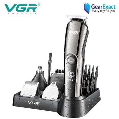 Picture of VGR V-107 Professional IPX6 Washable Grooming Kit Face, and Body 11 in 1 for Men
