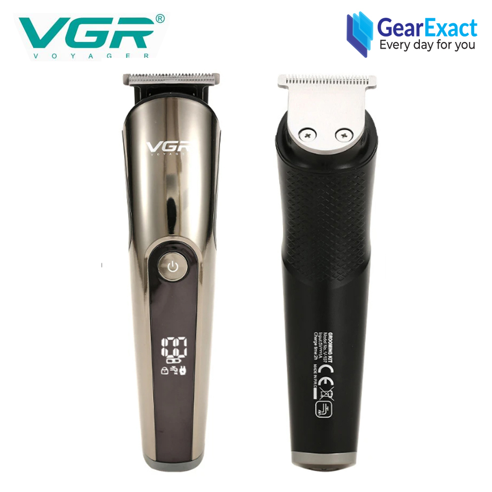 Picture of VGR V-107 Professional IPX6 Washable Grooming Kit Face, and Body 11 in 1 for Men
