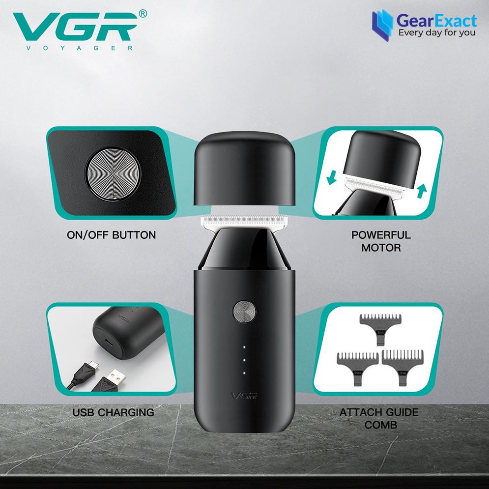 Picture of VGR V-932 Cord Cordless Hair Clipper and Beard Trimmer for Men