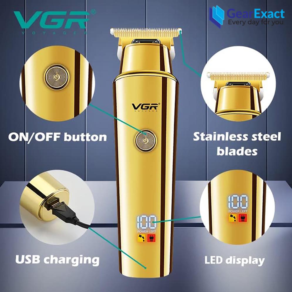 Picture of VGR V-947 Cord Cordless Hair Clipper and Beard Trimmer for Men