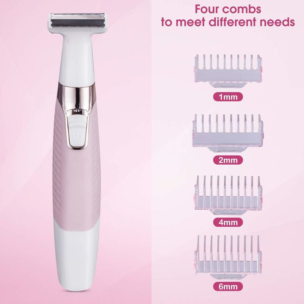 Picture of Kemei KM-1900 Eyebrow and Facial Trimmer Wet & Dry for Women