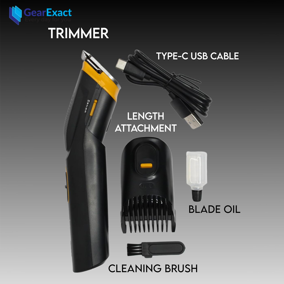 Picture of HTC AT-509 Rechargeable Hair and Beard Trimmer for Men
