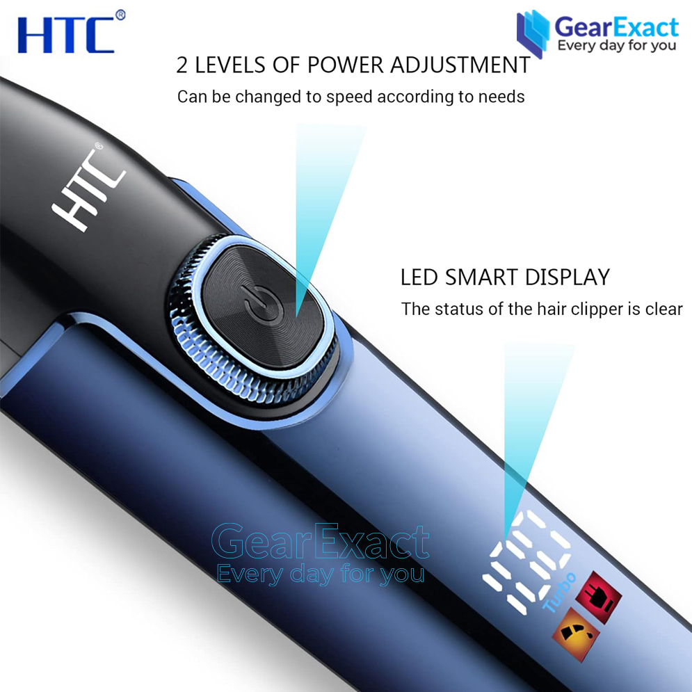 Picture of HTC AT-588 Hair Clipper and Beard Trimmer for Men