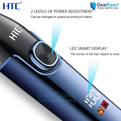 Picture of HTC AT-588 Hair Clipper and Beard Trimmer for Men