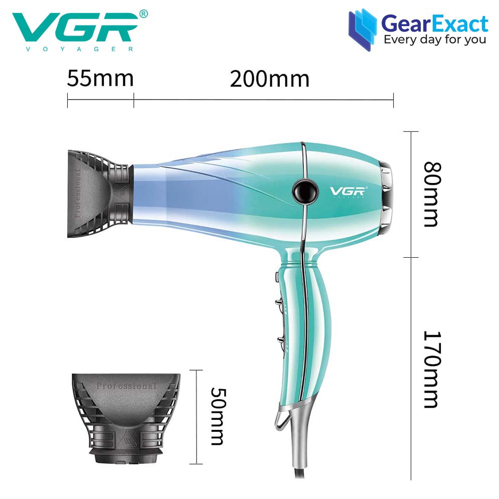 Picture of VGR V-452 Essential DryCare Hair Dryer Salon Series for Women