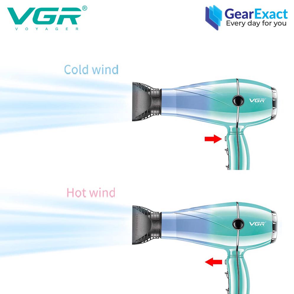 Picture of VGR V-452 Essential DryCare Hair Dryer Salon Series for Women