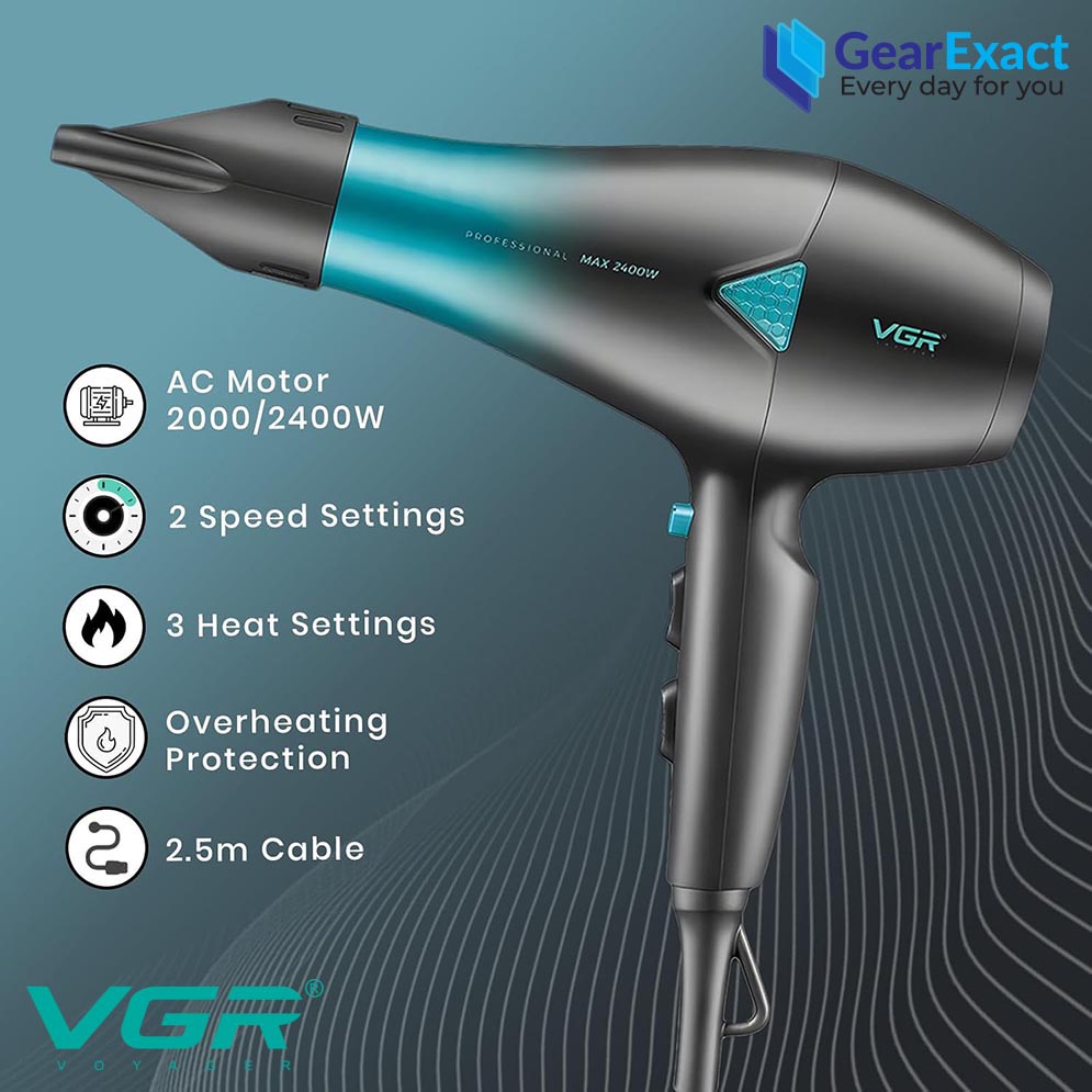 Picture of VGR V-455 Essential DryCare Hair Dryer Salon Series for Women