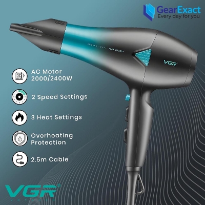 Picture of VGR V-455 Essential DryCare Hair Dryer Salon Series for Women