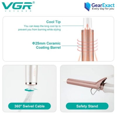 Picture of VGR V-578 EssentialCare Hair Curler for Women