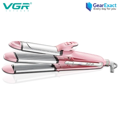 Picture of VGR V-563 Multi-Styler 4-in-1 Straightener, Curler, Crimper & Waver Salon Series for Women