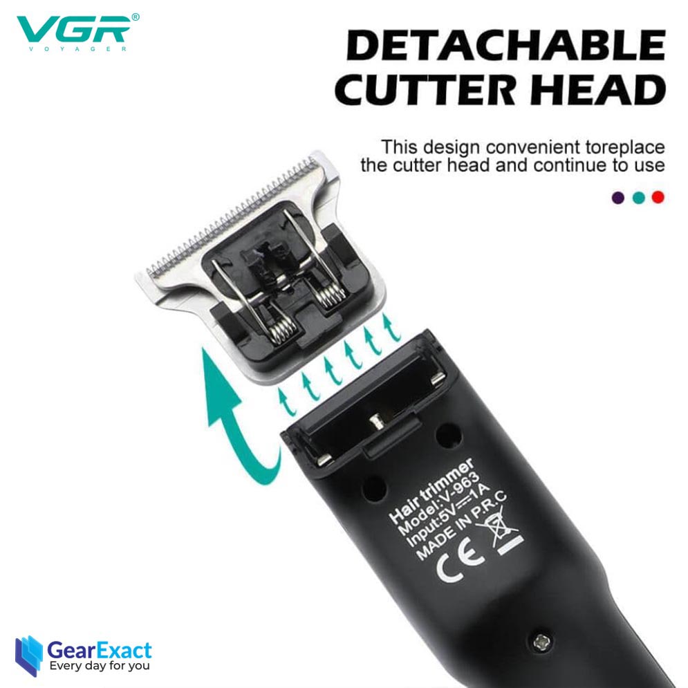 Picture of VGR V-963 Cordless Beard Hair Trimmer for Men