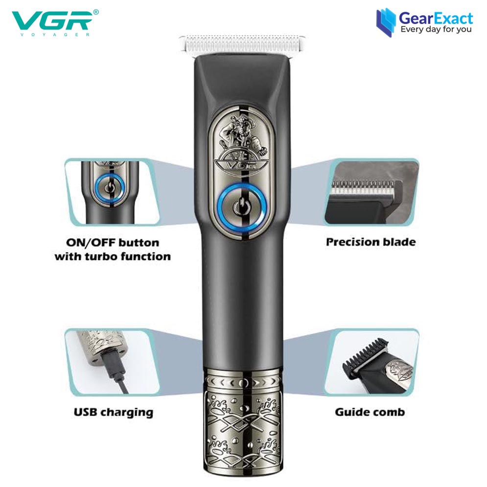 Picture of VGR V-963 Cordless Beard Hair Trimmer for Men