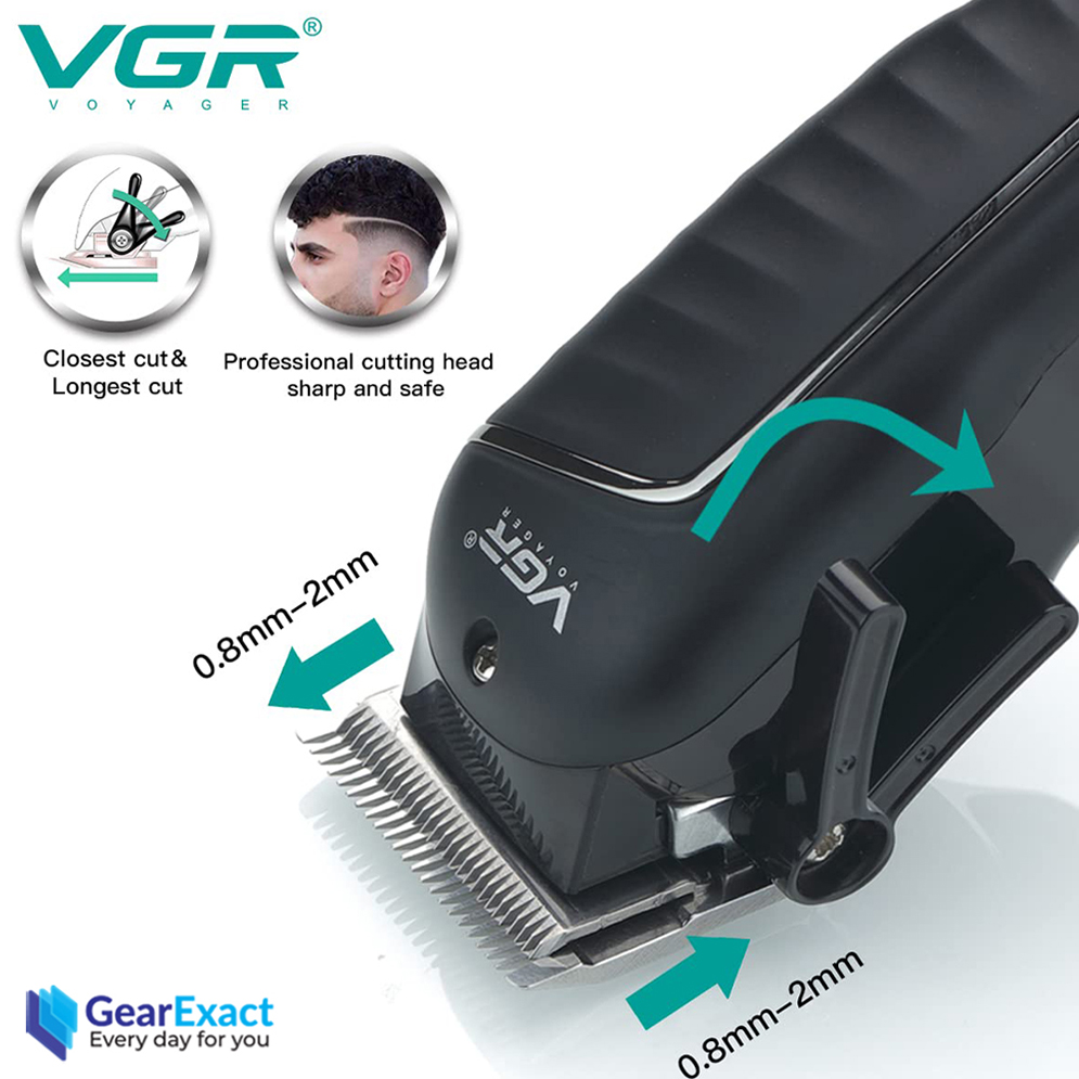 Picture of VGR V-683 Cordless Hair Clipper with Taper Lever Adjustment for Men