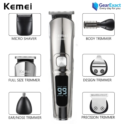 Picture of Kemei KM-8508 Multi-grooming kit 11-in-1 Beard, Hair, Body, and Face for Men