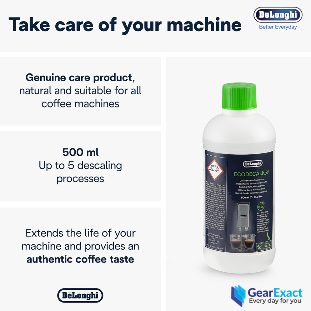 Picture of De'Longhi EcoDecalk DLSC500 Descaler Descaling Solution