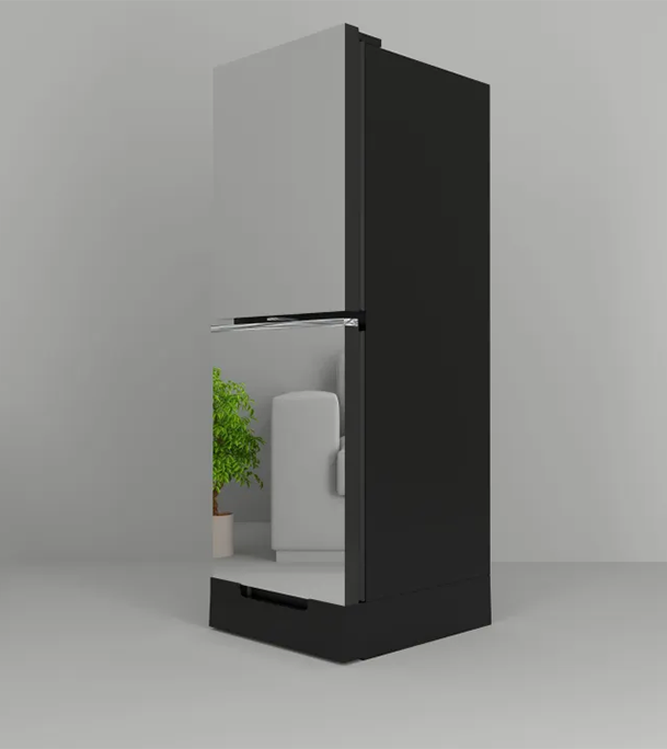 Buy Whirlpool 236 Liter Glass Door Fresh Magic Pro Mirror Inverter Frost Refrigerator at Best Price In Bangladesh