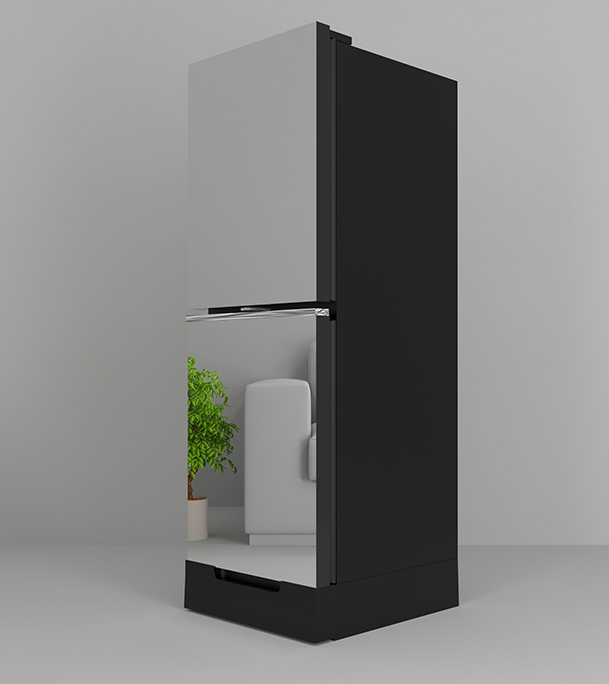 Buy Whirlpool 257 Liter Fresh Magic Pro Glass Door Mirror Inverter Refrigerator at Best Price In Bangladesh