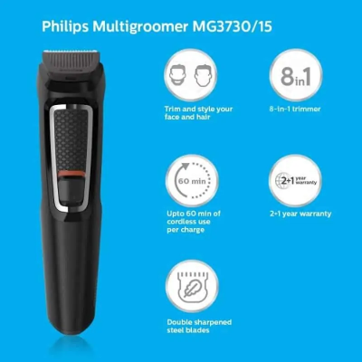 Buy Philips MG3730/15 8-In-1 Beard &amp; Amp Hair Trimmer Online at Best Price In Bangladesh