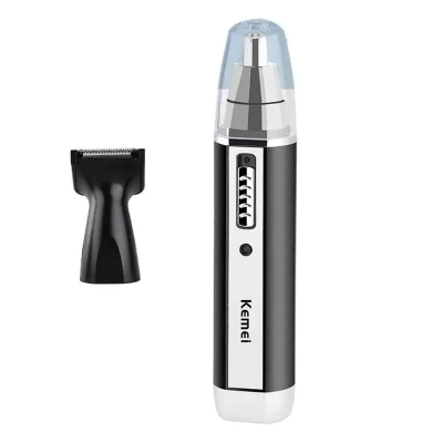 Buy Kemei KM-6632 2 In 1 Rechargeable Nose Hair Trimmer at Best Price In Bangladesh
