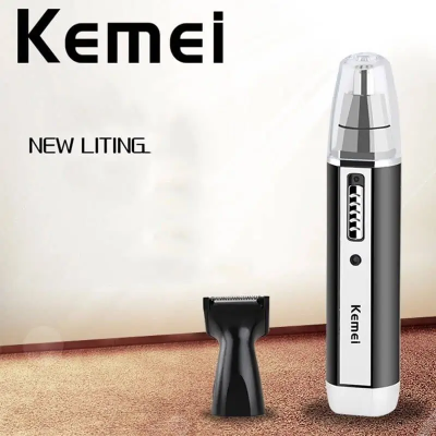 Buy Kemei KM-6632 2 In 1 Rechargeable Nose Hair Trimmer at Best Price In Bangladesh