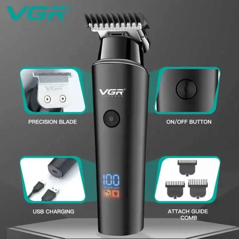 Buy VGR V-937 Professional Rechargeable Electric Hair Trimmer at Best Price In Bangladesh