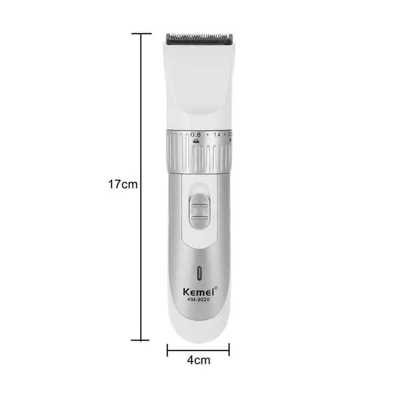 Buy Kemei KM-9020 Beard Trimmer For Men – Silver at Best Price In Bangladesh