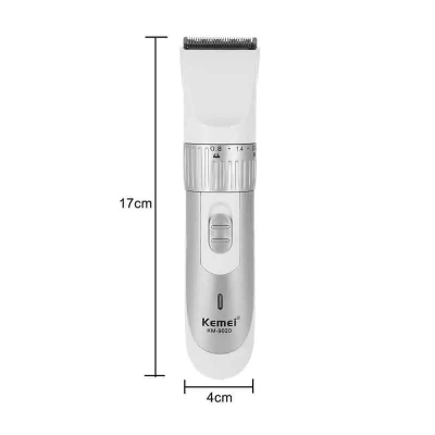 Buy Kemei KM-9020 Beard Trimmer For Men – Silver at Best Price In Bangladesh