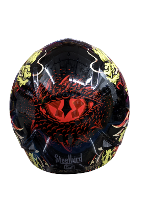 Picture of Adonis Dragon  Full Face Helmet (Glossy Yellow)