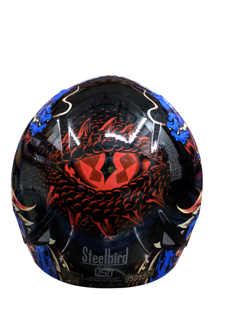 Picture of Adonis Dragon  Full Face Helmet (Glossy Blue)