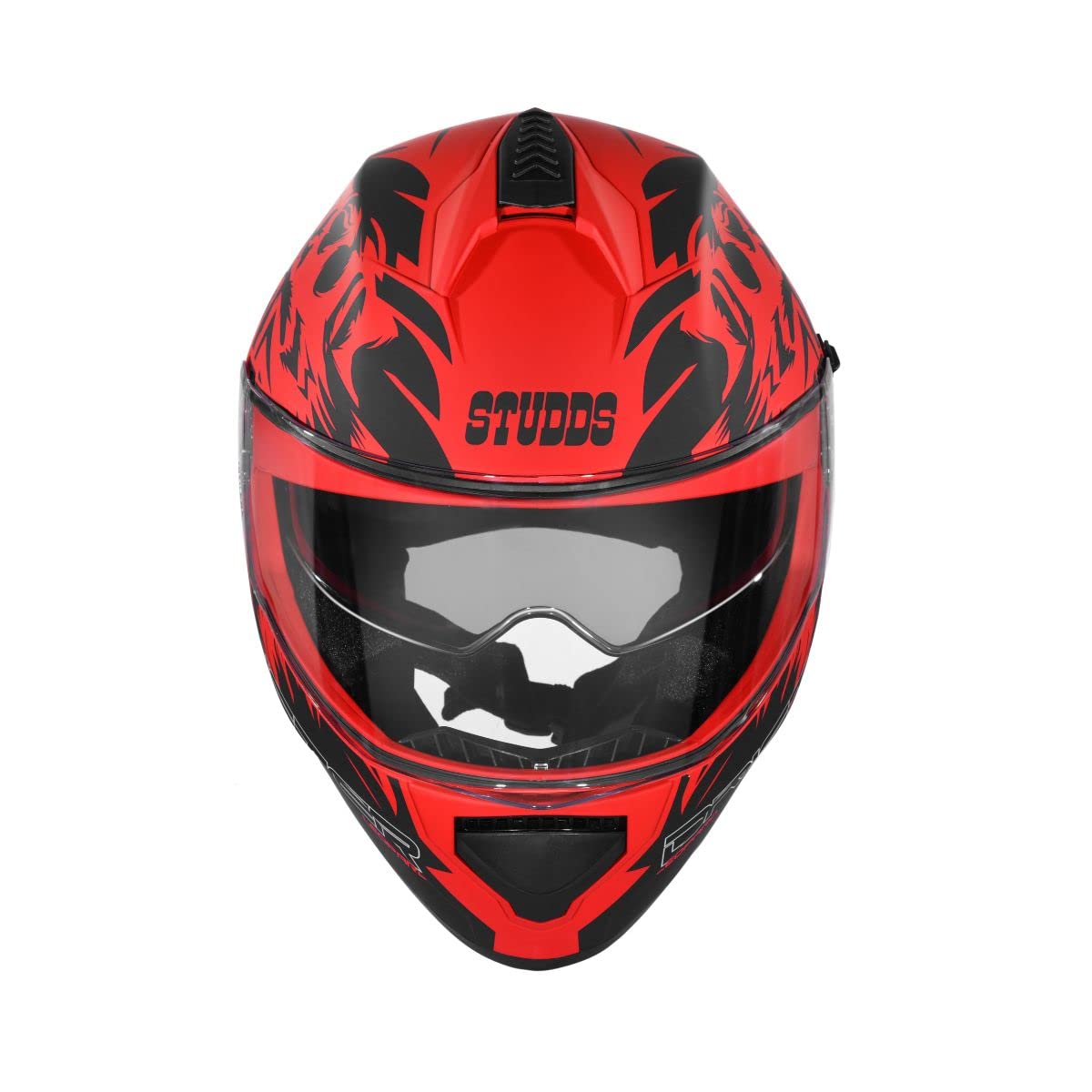 Picture of Studds Drifter D2 Full Face Helmet Leopard Glossy Red