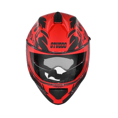 Picture of Studds Drifter D2 Full Face Helmet Leopard Glossy Red