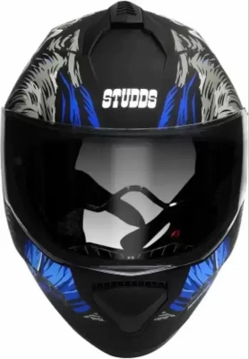 Picture of Studds Drifter D3 Full Face Helmet Rampage Glossy black blue