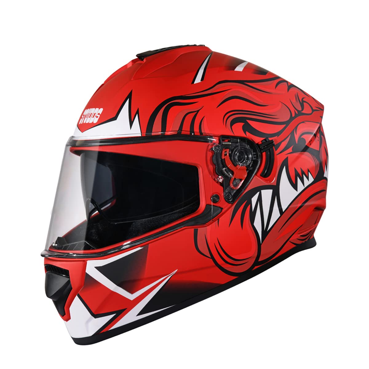 Picture of Studds Drifter D1 Full Face Helmet Matt Red