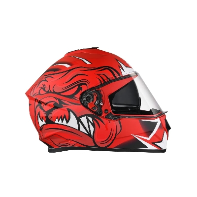 Picture of Studds Drifter D1 Full Face Helmet Matt Red