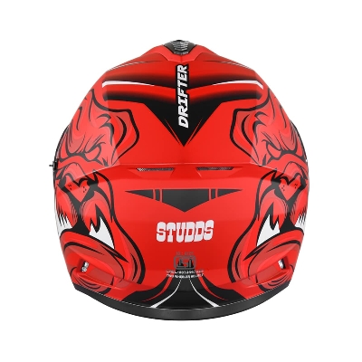 Picture of Studds Drifter D1 Full Face Helmet Matt Red
